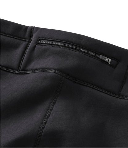 L.L.Bean Women's PrimaLoft ThermaStretch Fleece Tights, Mid-Rise Nautical Navy