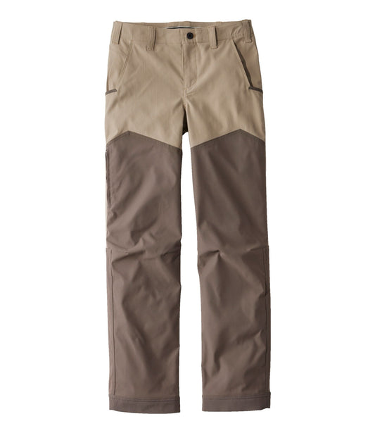 L.L.Bean Women's Upland Pro Hunting Pant, Mid-Rise Ash Bark/Dark Cinder