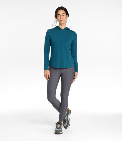 L.L.Bean Women's Insect Shield Pro Leggings Midnight Black