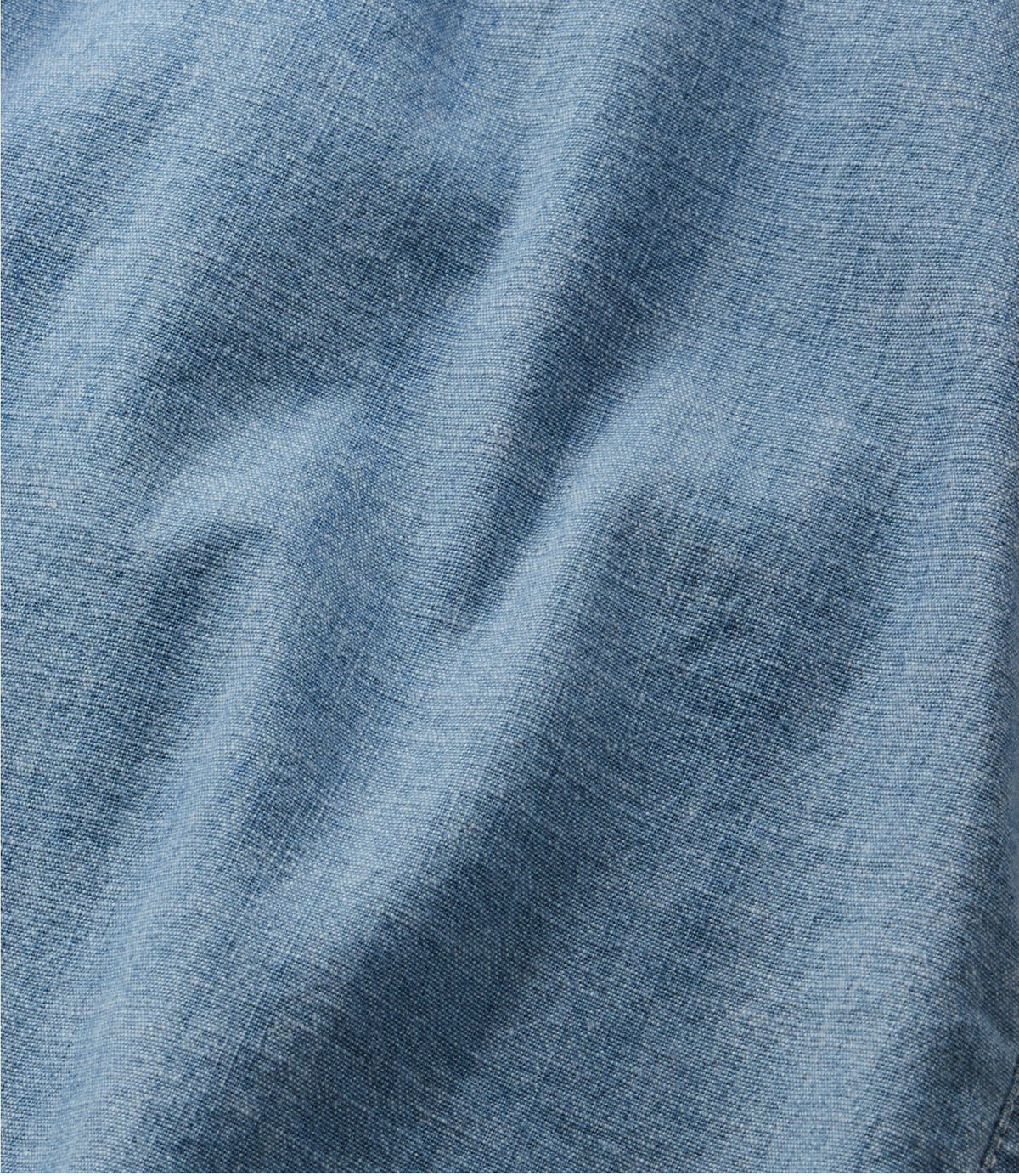 L.L.Bean Women's Lakewashed Dock Shorts, Mid-Rise Chambray Chambray