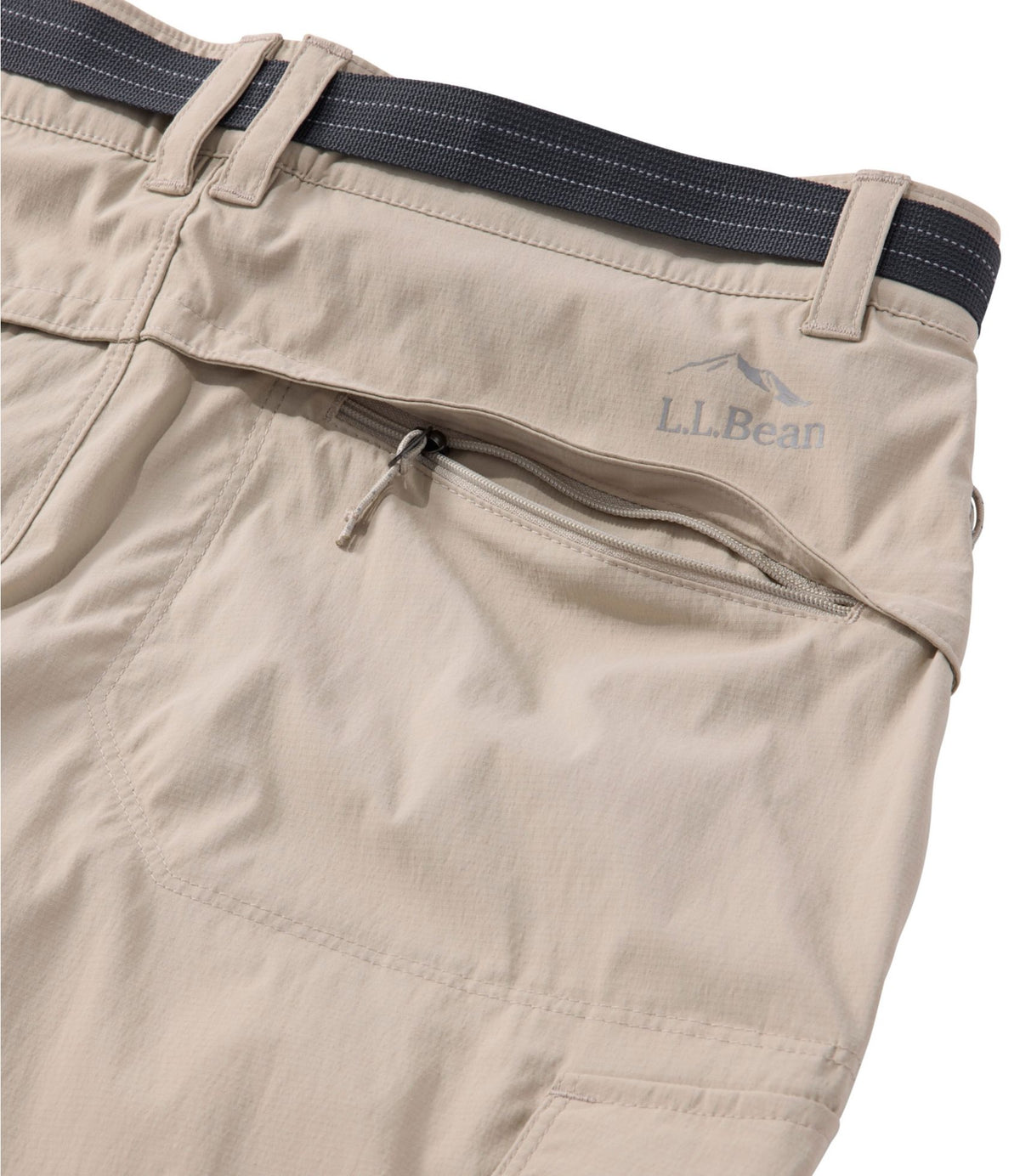 L.L.Bean Women's Tropicwear Shorts, Mid-Rise Frost Gray