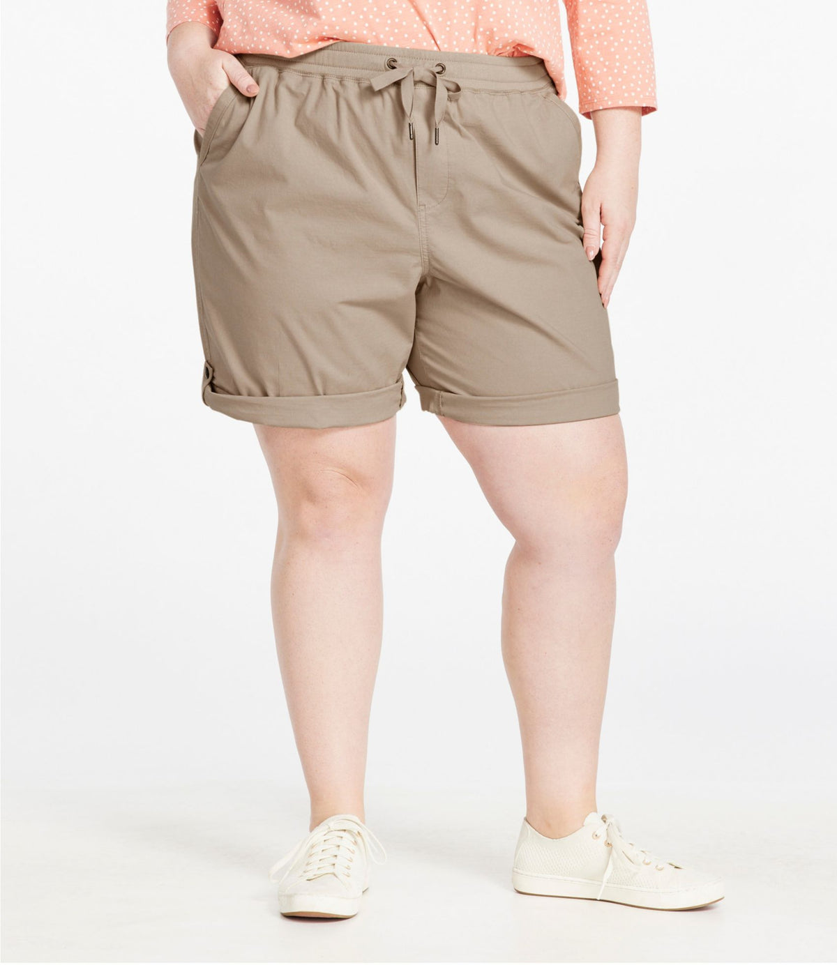 L.L.Bean Women's Stretch Ripstop Pull-on Shorts