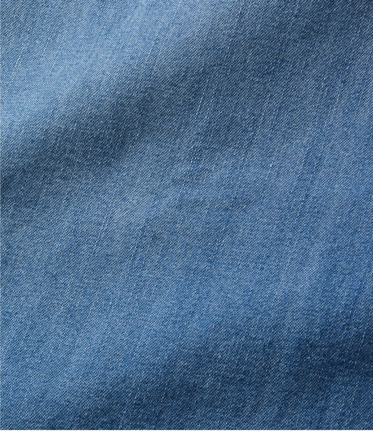 L.L.Bean Women's L.L. Bean Heritage Washed Denim Shirt Dress Light Blue