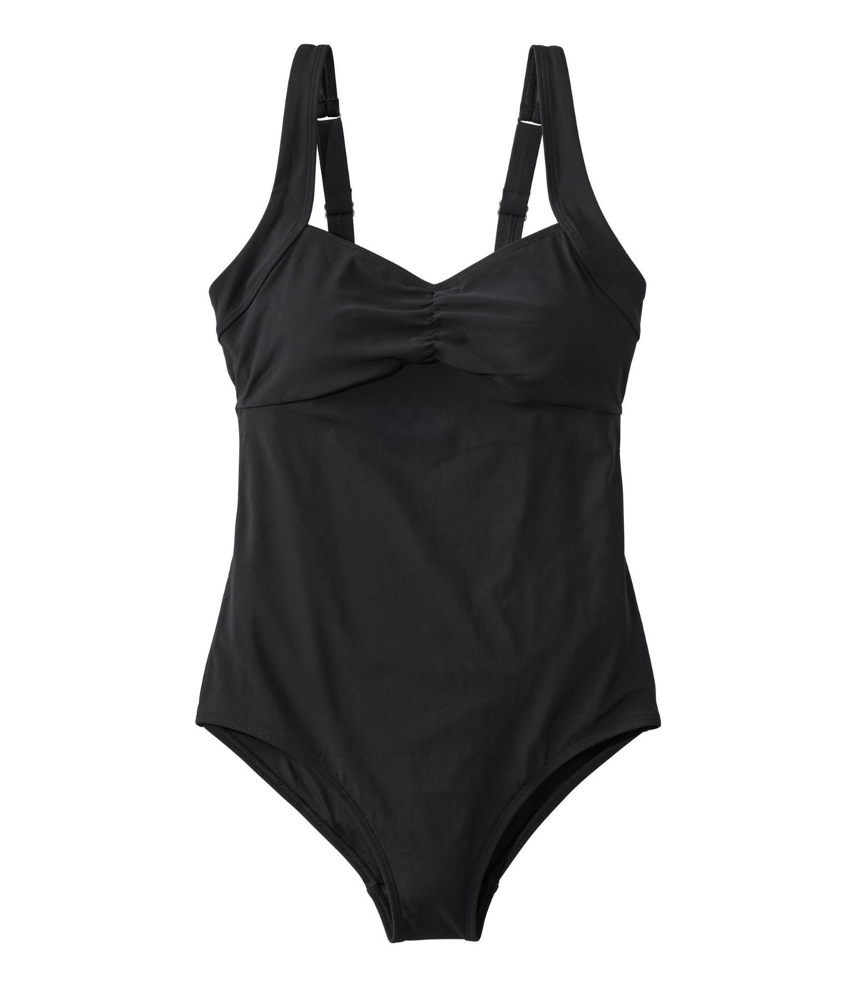 L.L.Bean Women's Shaping Sweetheart Tanksuit Black