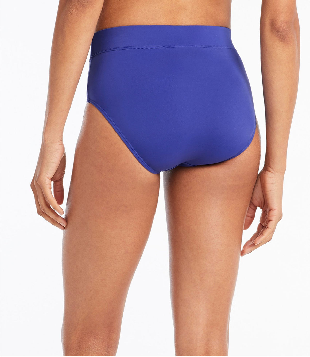 L.L.Bean Women's BeanSport Swimwear, Mid-Rise Brief Black
