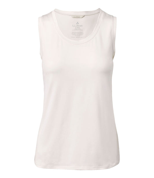 L.L.Bean Women's LLB Simple Soft Base Layer Camisole Sea Salt