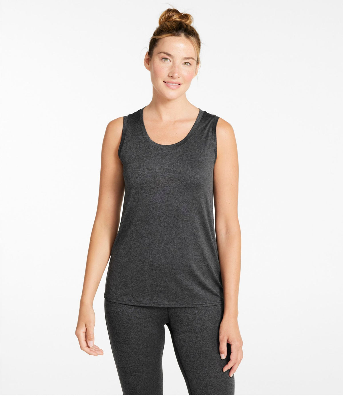 L.L.Bean Women's LLB Simple Soft Base Layer Camisole Sea Salt