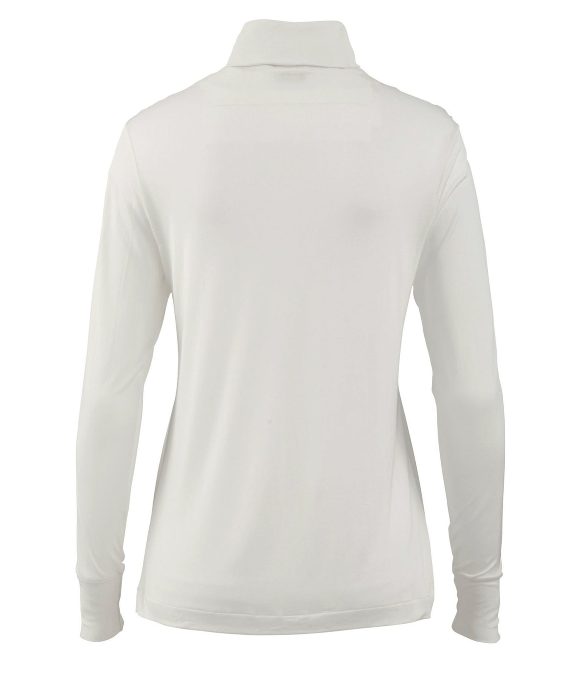 L.L.Bean Women's Silk Underwear, Turtleneck Black
