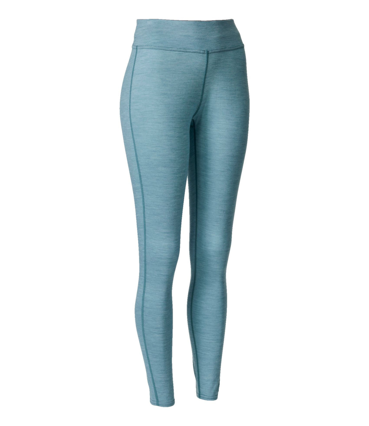 L.L.Bean Women's Cresta Ultralight 150 Pants, High-Rise Slim-Leg Stripe Ocean Waves/Storm Teal
