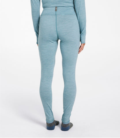 L.L.Bean Women's Cresta Ultralight 150 Pants, High-Rise Slim-Leg Stripe Ocean Waves/Storm Teal