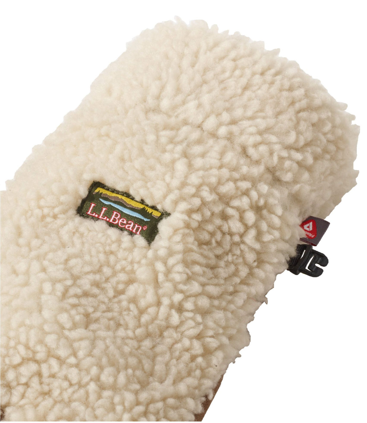 L.L.Bean Adults' Mountain Pile Fleece Gloves Natural