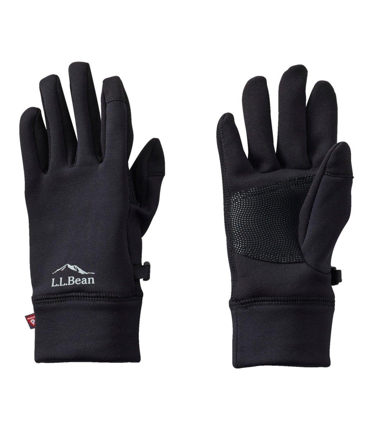 L.L.Bean Women's Primaloft Therma-Stretch Fleece Gloves Black