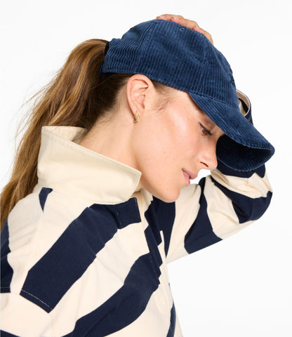L.L.Bean Adults' L.L.Bean Corduroy Baseball Cap Dark Cinder Signature