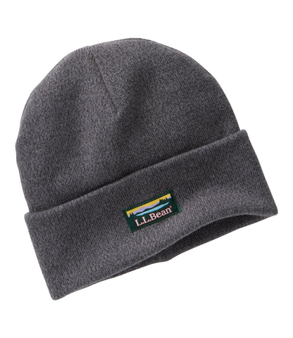 L.L.Bean Adults' L.L.Beanie, Solid Charcoal Heather