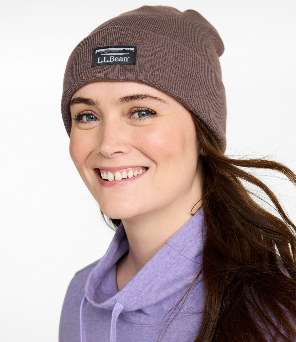 L.L.Bean Adults' L.L.Beanie, Solid Charcoal Heather