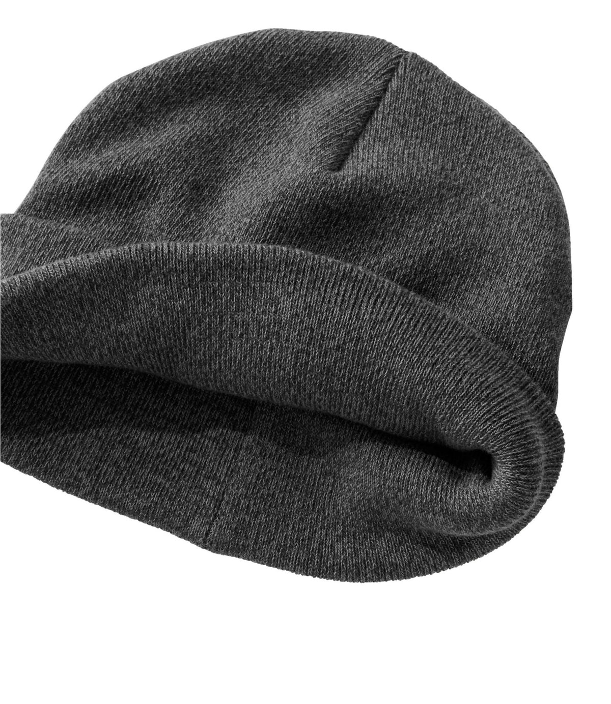 L.L.Bean Adults' L.L.Beanie, Solid Charcoal Heather