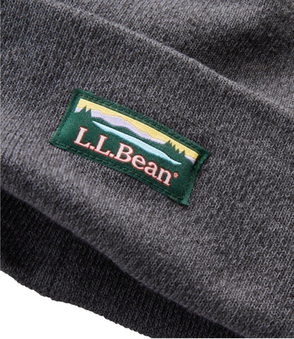 L.L.Bean Adults' L.L.Beanie, Solid Charcoal Heather