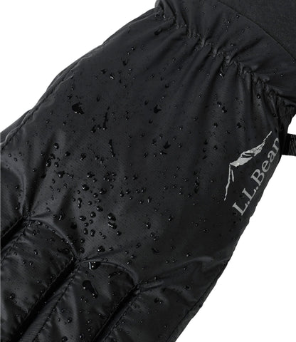 L.L.Bean Adults' Waterproof 650 Down Gloves Carbon Navy