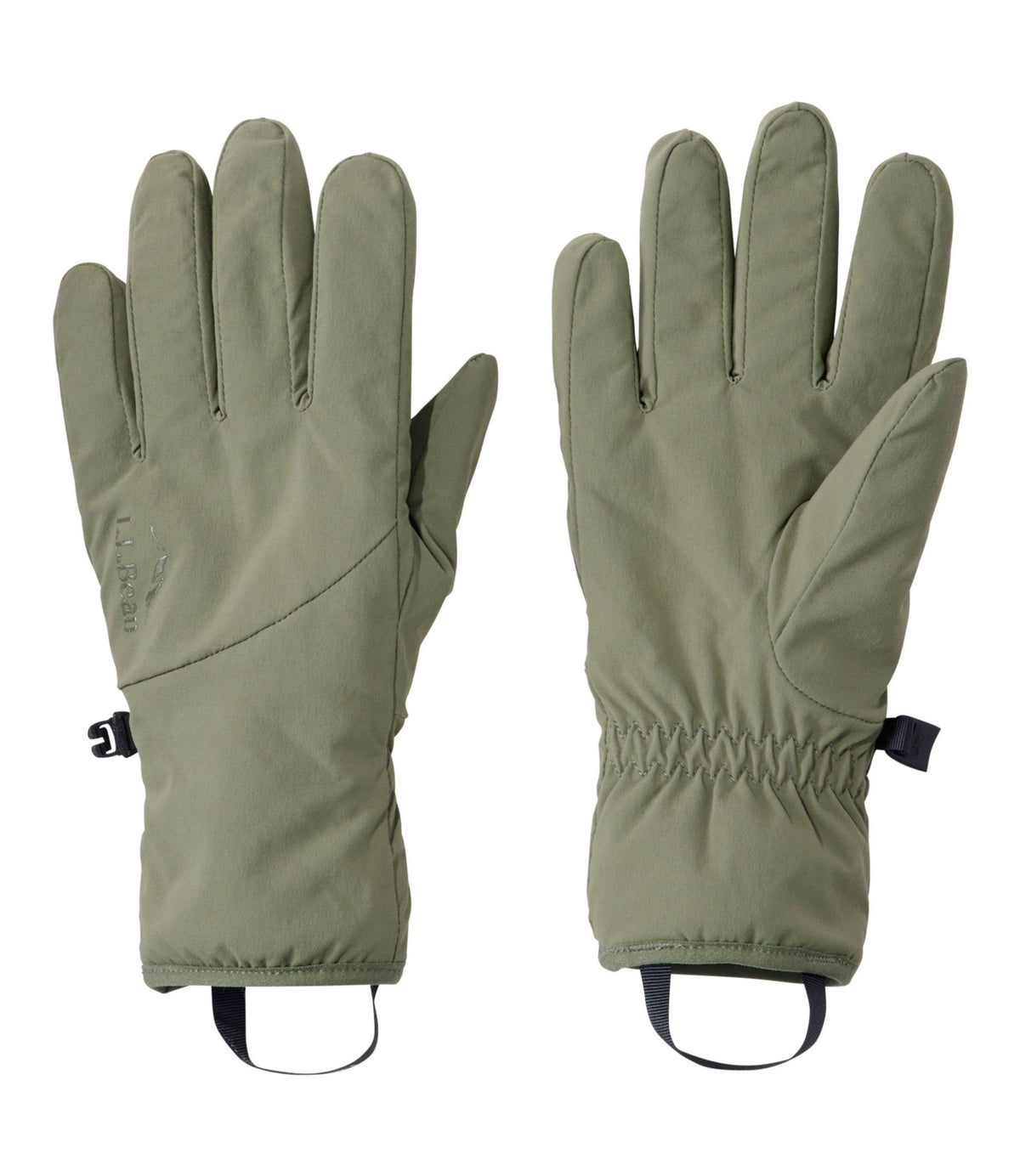L.L.Bean Women's Boundless Softshell Glove Deep Olive