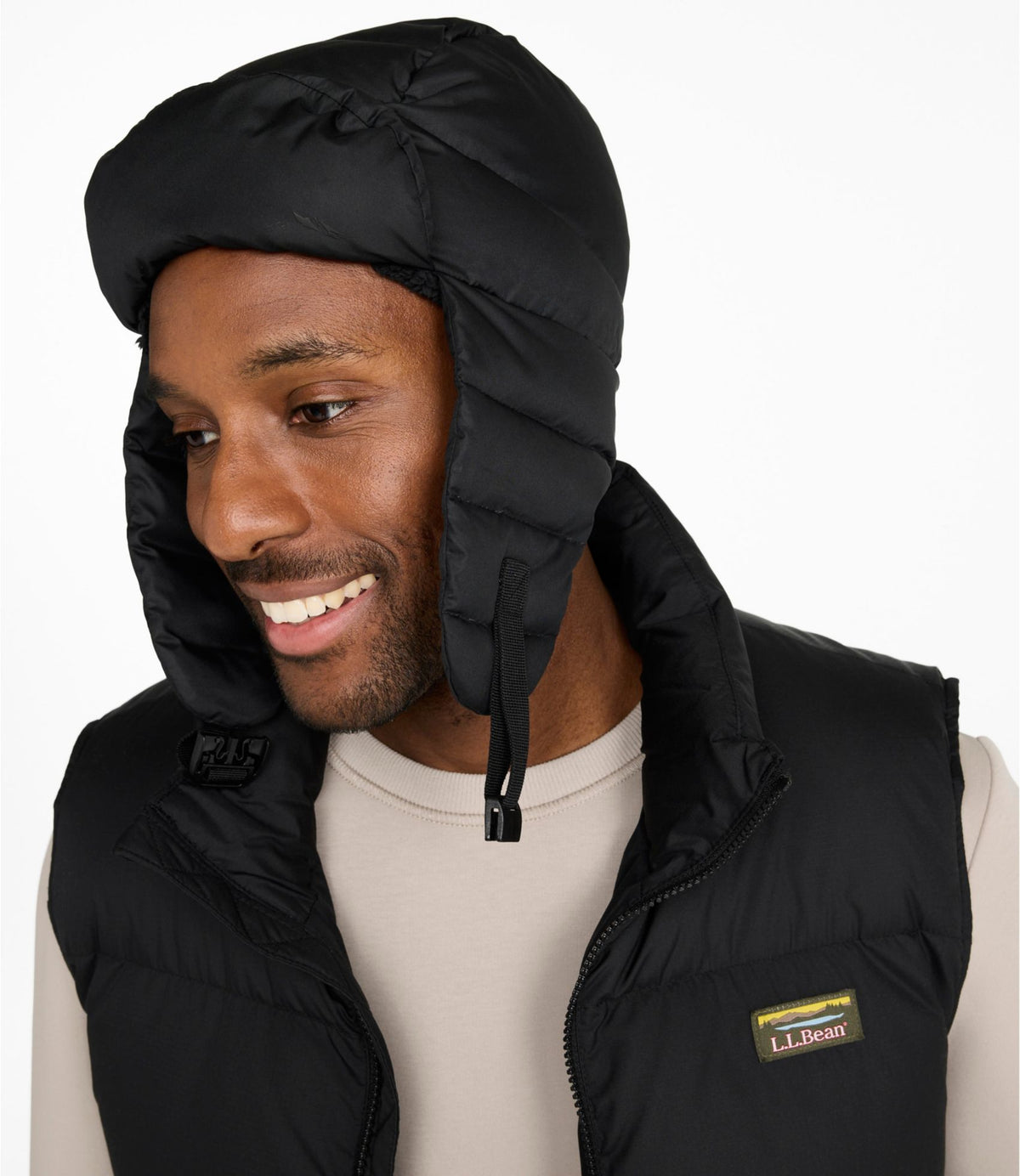 L.L.Bean Adults' Puffer Bomber Hat Eggplant