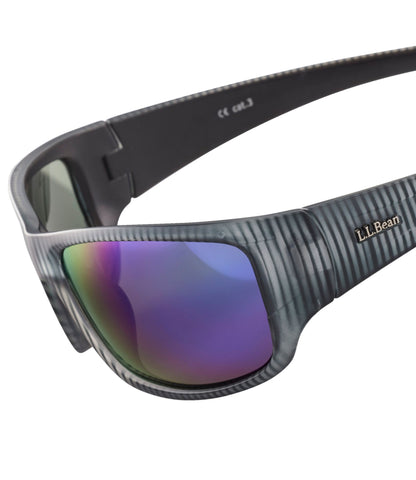 L.L.Bean Adults' L.L.Bean Double L Polarized Sunglasses Matte Brown Driftwood/Brown