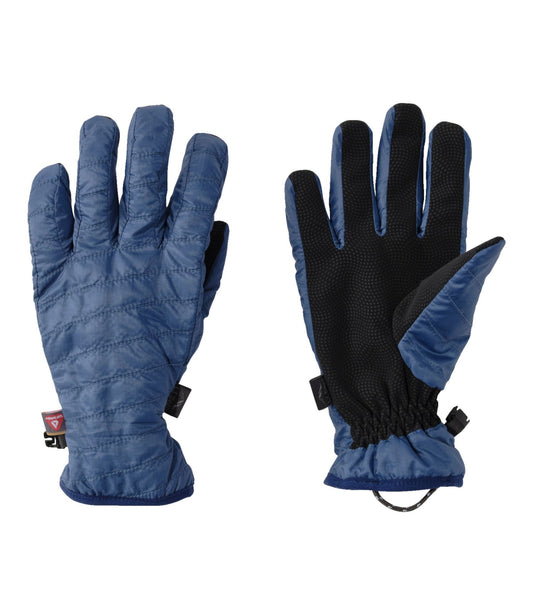 L.L.Bean Women's PrimaLoft Packaway Gloves Bright Mariner