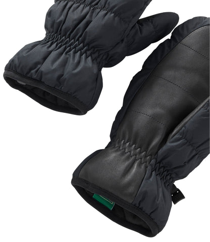 L.L.Bean Adults' Puffer Mittens Eggplant