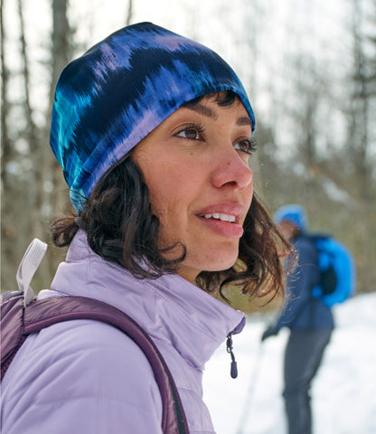 L.L.Bean Adults' L.L.Bean Performance Beanie Aurora Print