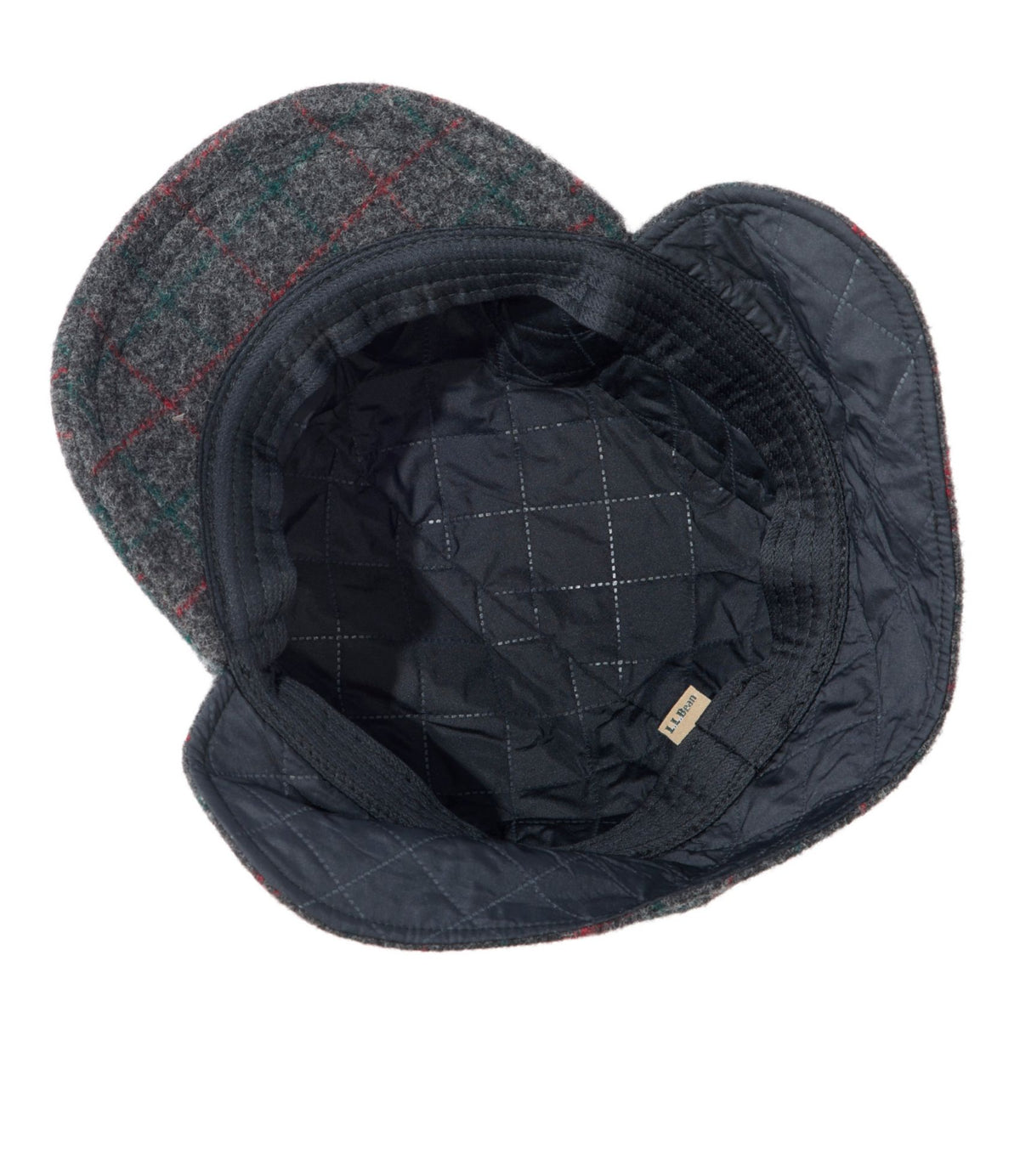 L.L.Bean Adults' Maine Guide Wool Cap with PrimaLoft, Plaid Malone