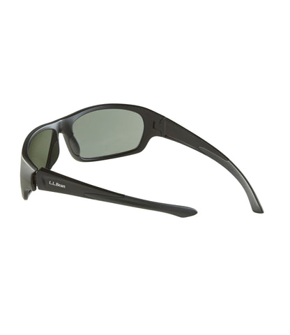 L.L.Bean Adults' L.L.Bean Pocket Water Polarized Sunglasses Shiny Dark Demi/Brown