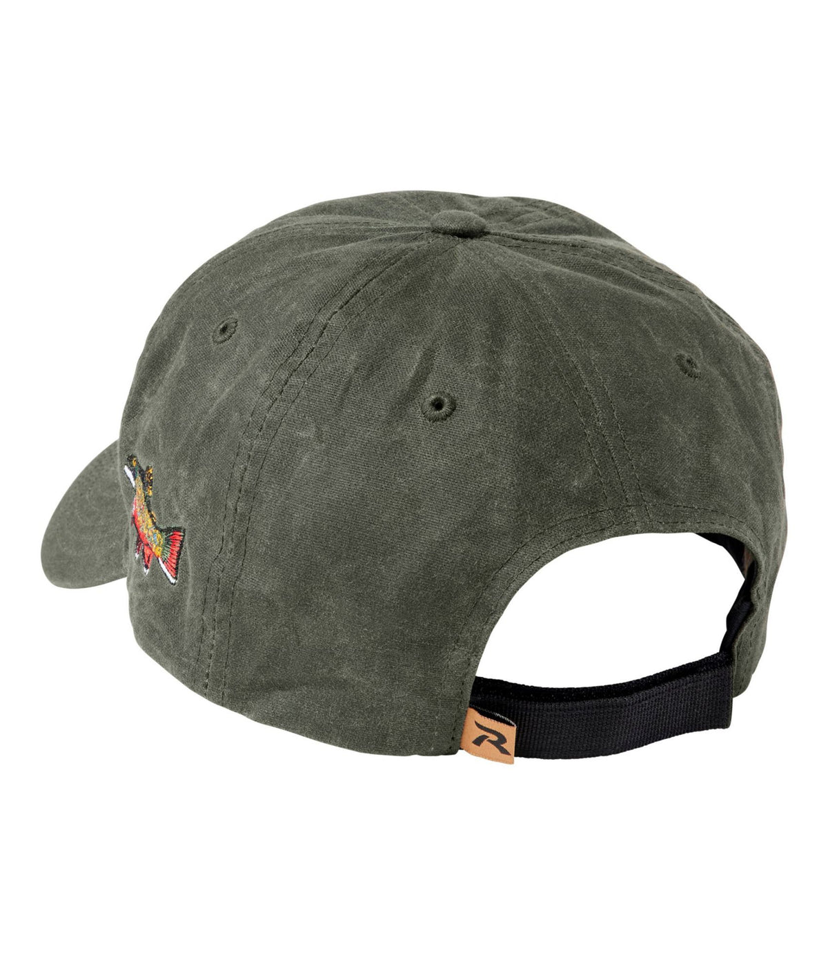 L.L.Bean Adults' MIF&W Waxcloth Hat, Brook Trout Forest Green