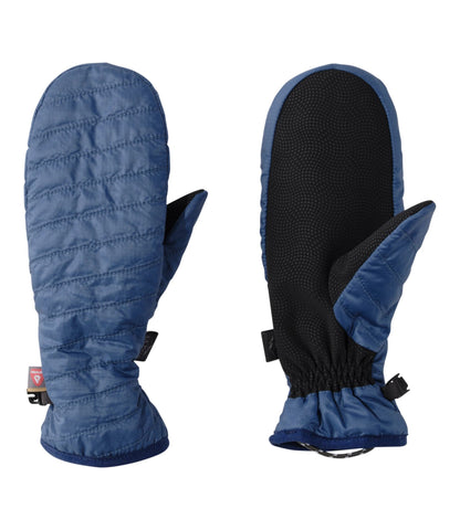 L.L.Bean Women's PrimaLoft Packaway Mittens Bright Mariner