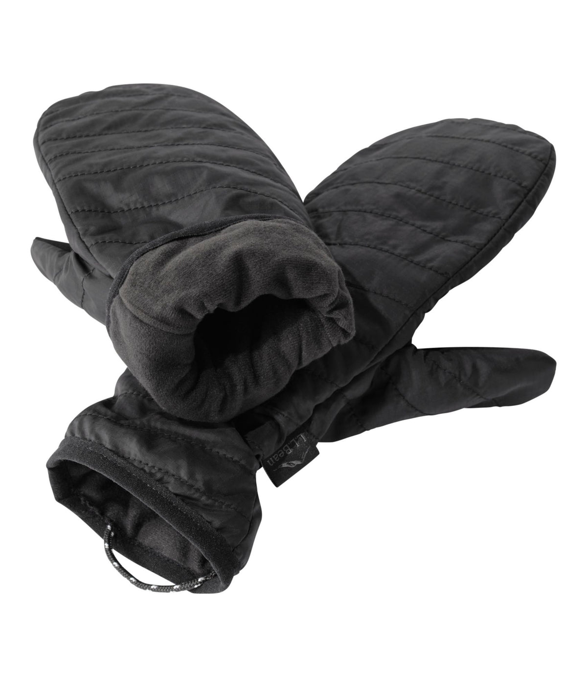 L.L.Bean Women's PrimaLoft Packaway Mittens Bright Mariner