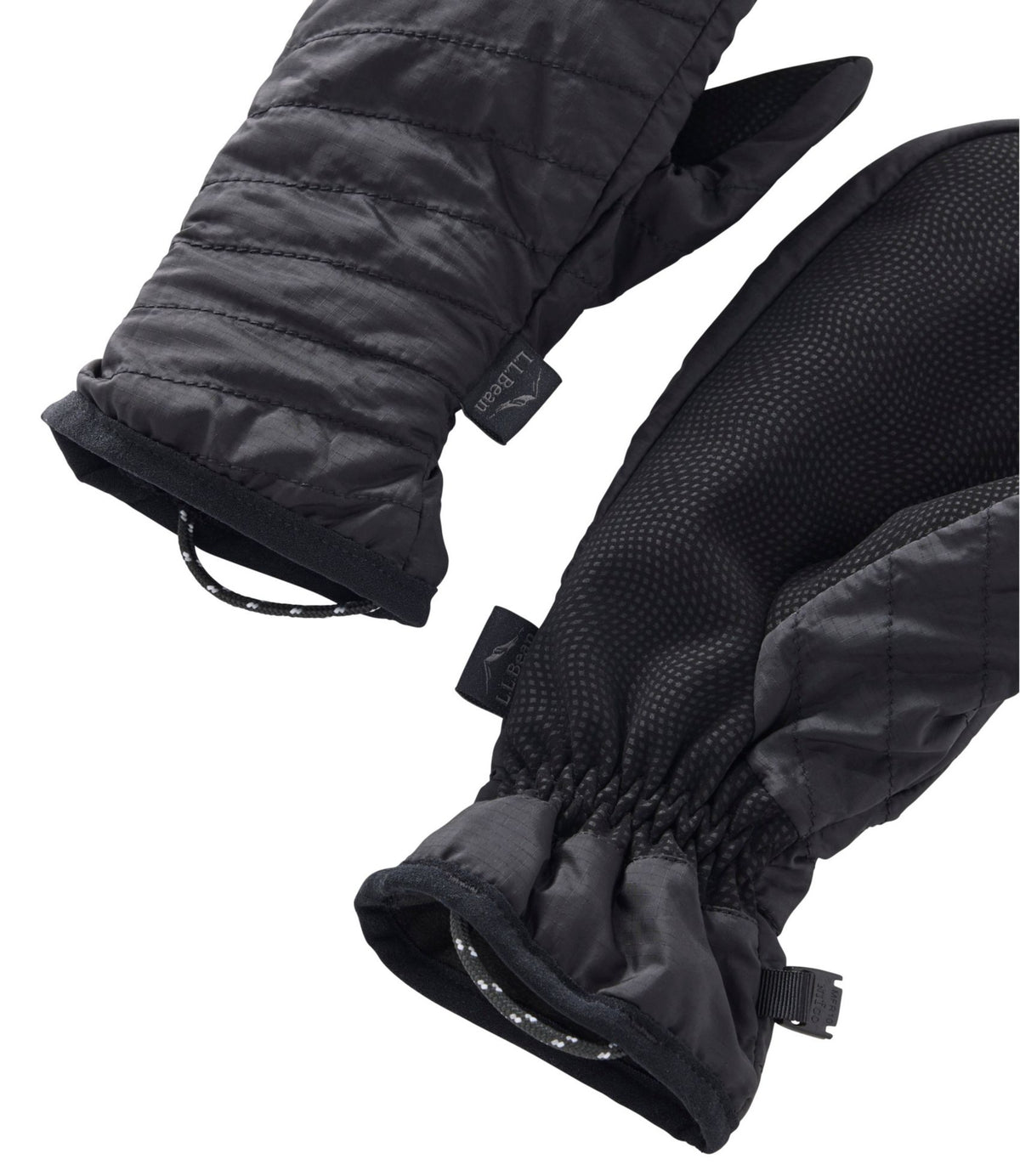 L.L.Bean Women's PrimaLoft Packaway Mittens Bright Mariner