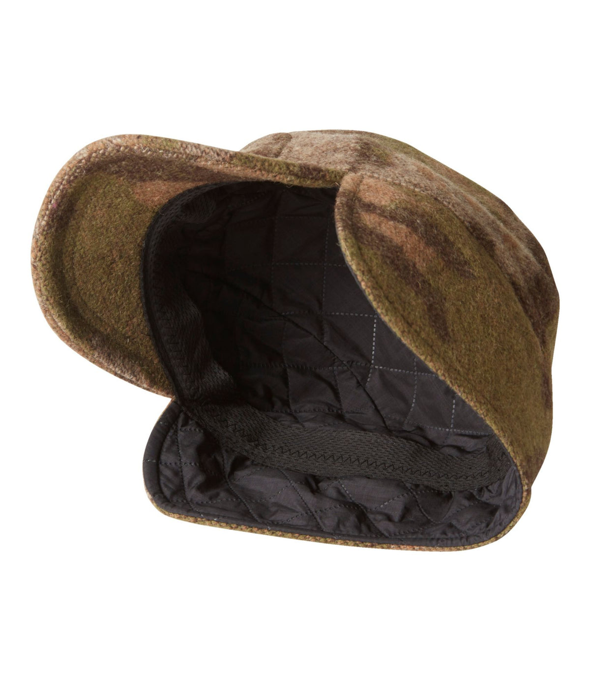L.L.Bean Adults' Maine Guide Wool Cap with PrimaLoft, Camouflage Camo