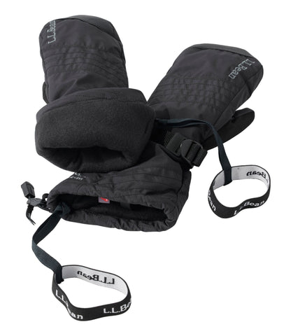 L.L.Bean Women's L.L.Bean GORE-TEX PrimaLoft Ski Mittens Black