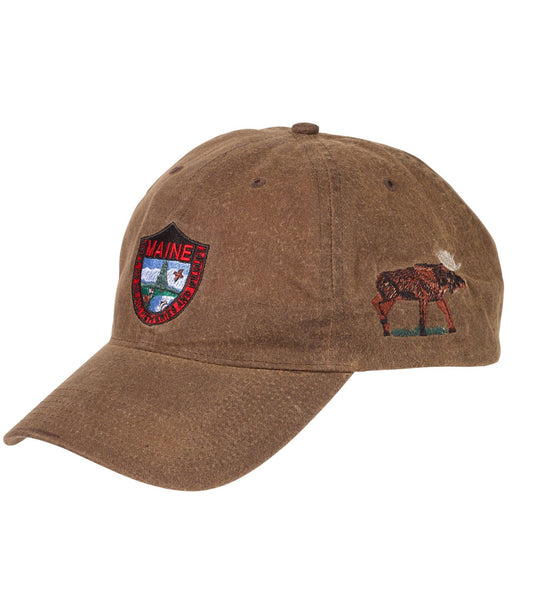 L.L.Bean Adults' MIF&W Waxcloth Hat, Moose Brown