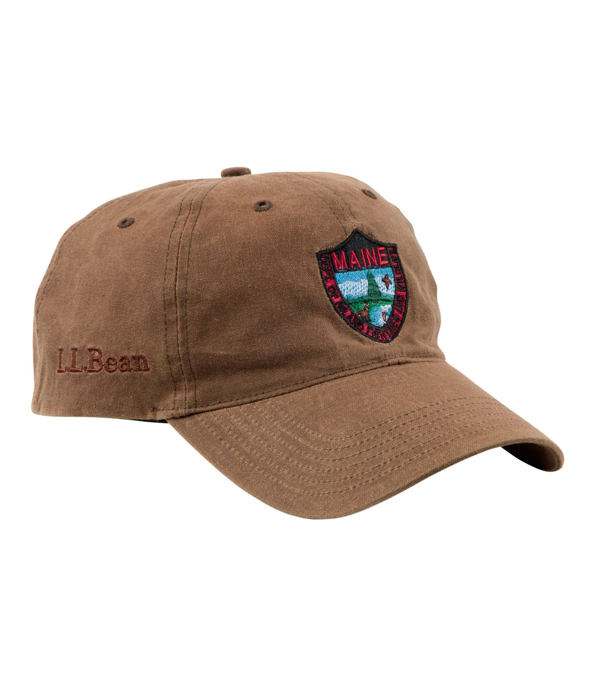 L.L.Bean Adults' MIF&W Waxcloth Hat, Moose Brown