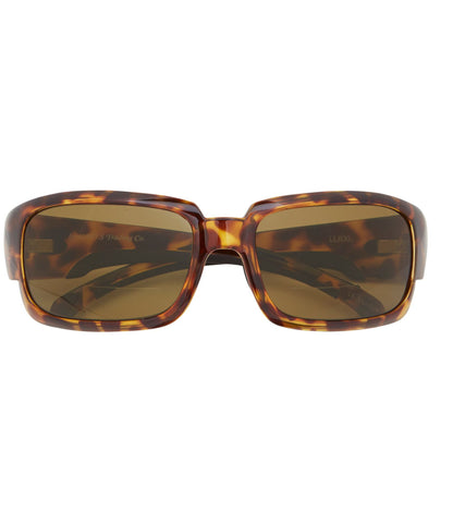 L.L.Bean Adults' Polarized Performance Bifocals, Extra-Large Tortoise/Amber