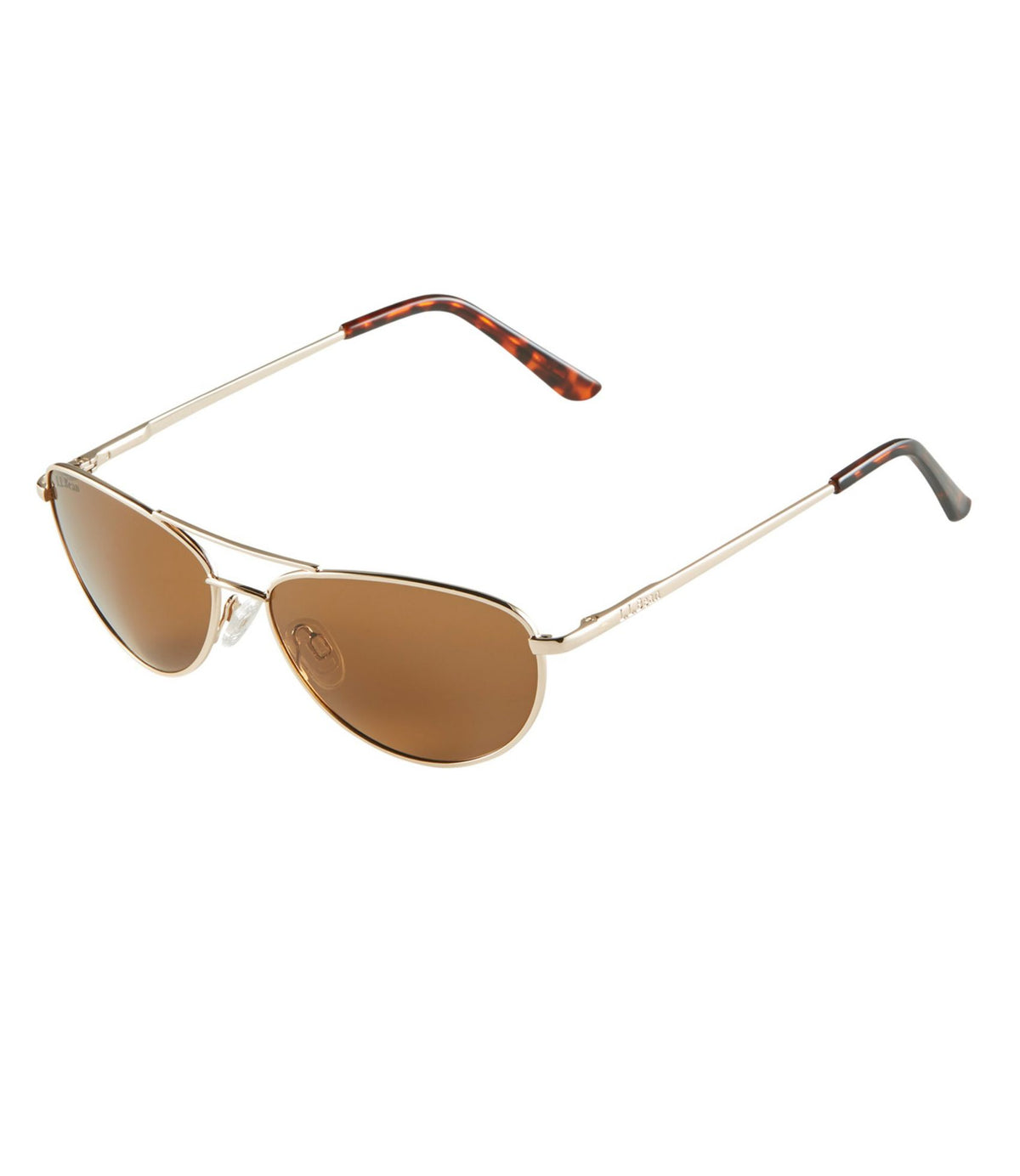 L.L.Bean Adults' L.L.Bean Rye Polarized Sunglasses Gold/Brown
