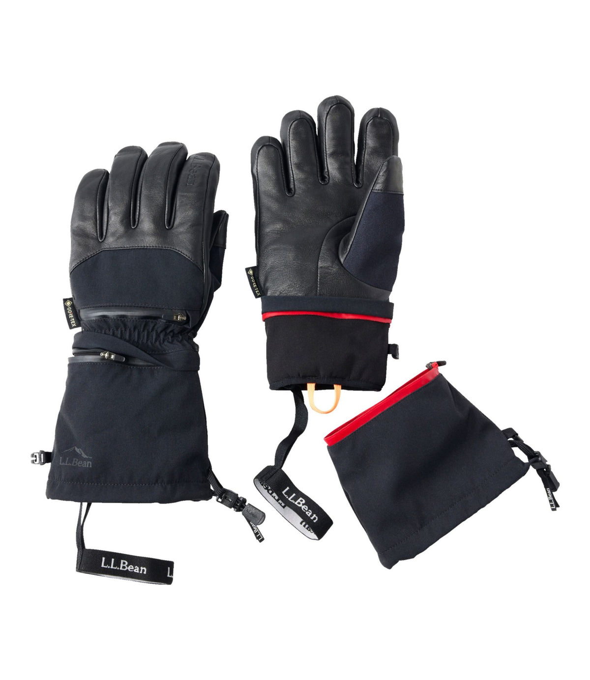 L.L.Bean Adults' Wildcat GORE-TEX Ski Gloves