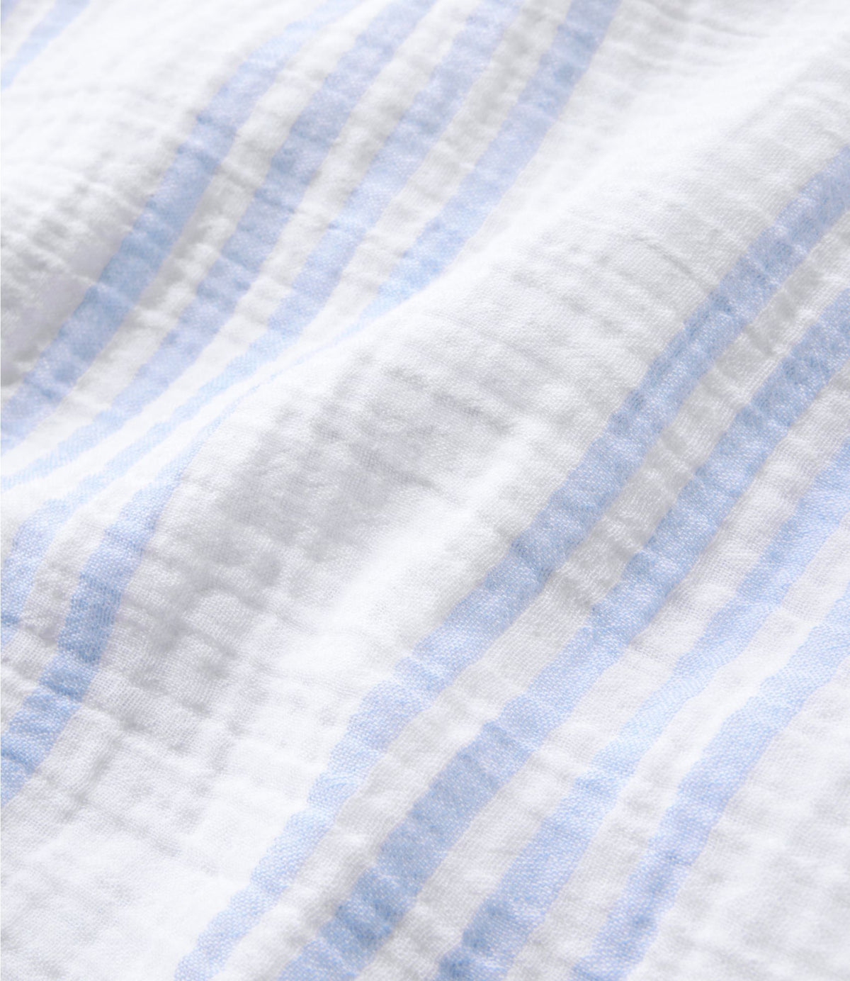 L.L.Bean Women's Cloud Gauze Wrap, Print French Blue Medallion