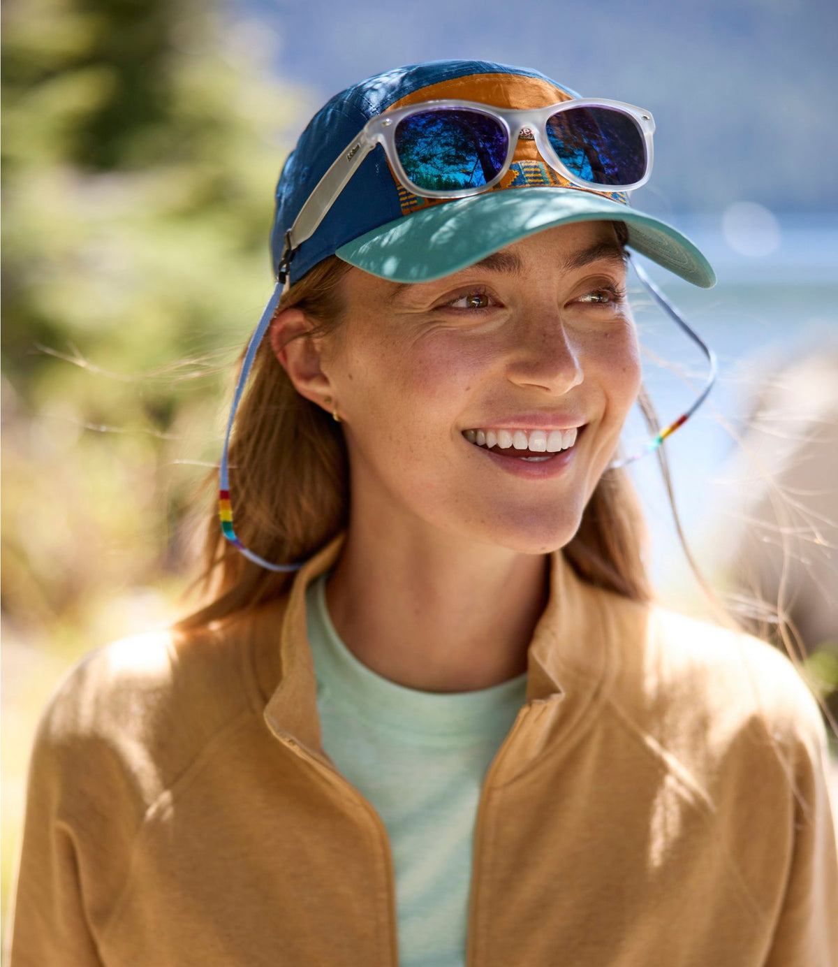 L.L.Bean Adults' L.L.Bean C-Jay Polarized Sunglasses Matte Crystal Gray/Smoke with Green Mirror