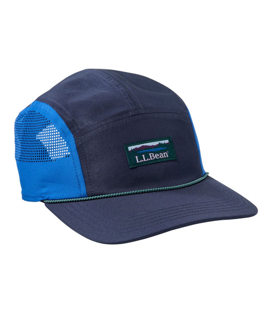 L.L.Bean Adults' Mountain Classic 5-Panel Cap Classic Navy Colorblock