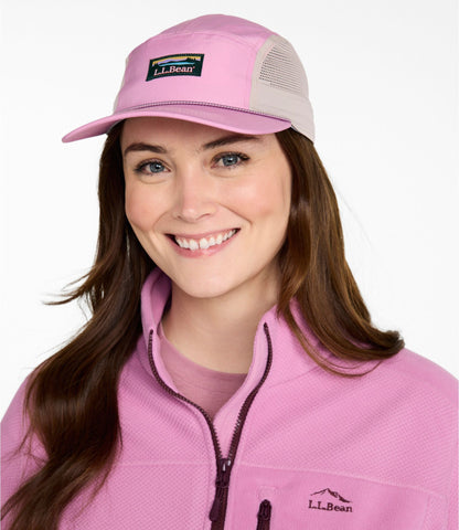 L.L.Bean Adults' Mountain Classic 5-Panel Cap Classic Navy Colorblock