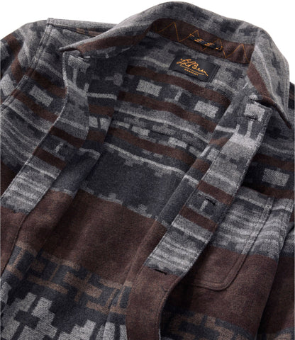 L.L.Bean Men's Signature Jacquard Shirt Jac Deep Rosewood