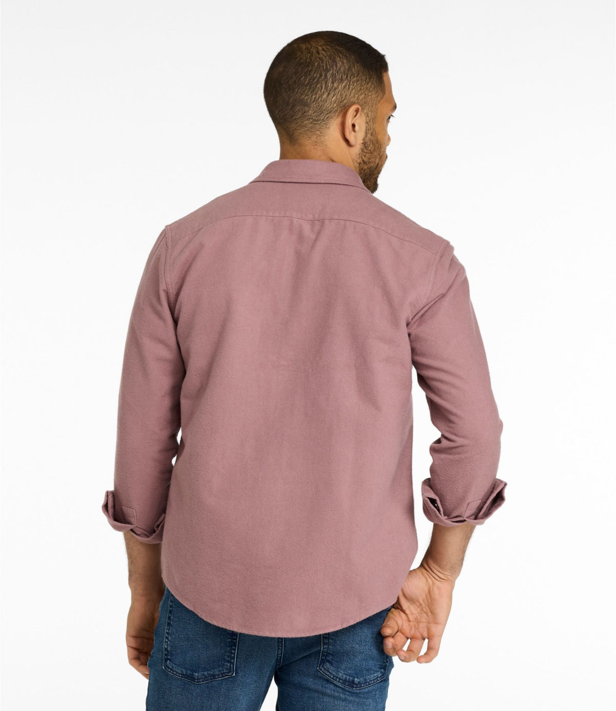 L.L.Bean Men's 1933 Chamois Cloth Shirt, Slim Fit Barley