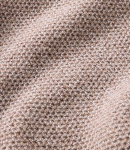 L.L.Bean Men's Heritage Honeycomb Sweater, Crewneck Dark Bronze Heather