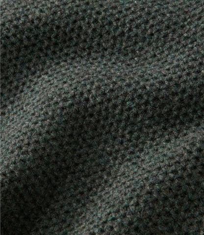 L.L.Bean Men's Heritage Honeycomb Sweater, Quarter-Zip Deep Blue Heather