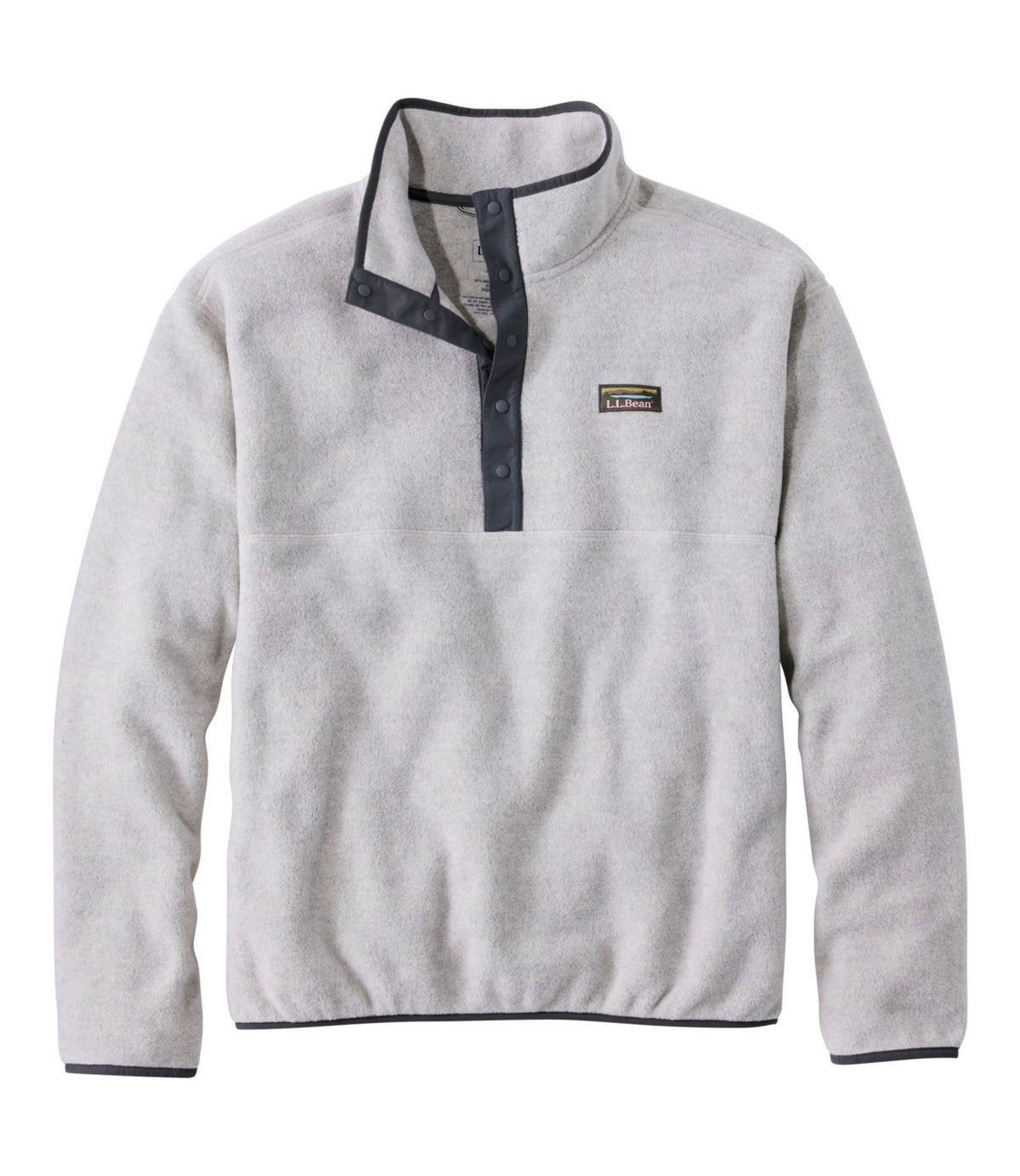 L.L.Bean Men's Mountain Classic Fleece Pullover Clay Heather